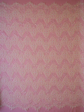 Dentelle Perlée Ivoire - Ivy