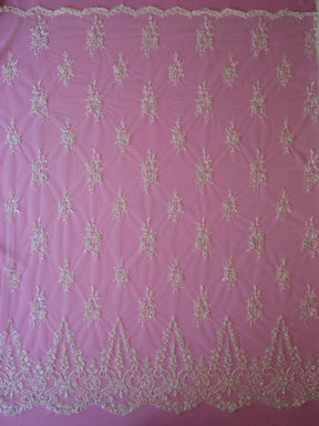 Dentelle Perlée Ivoire - Lauren