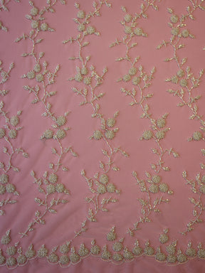 Dentelle Perlée Ivoire - Lourdes