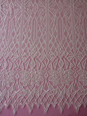 Dentelle Perlée Ivoire - Mindy
