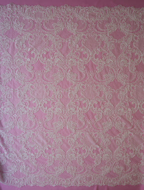 Dentelle perlée ivoire - Monroe