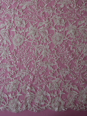 Dentelle Perlée Ivoire - Sima