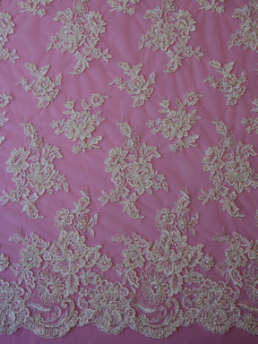 Dentelle Perlée Ivoire - Victoria