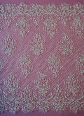 Dentelle Perlée Ivoire - Sincère
