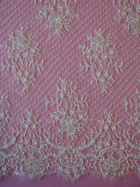 Dentelle Perlée Ivoire - Sincère