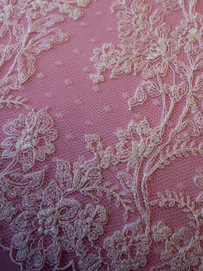 Dentelle Chantilly Ivoire Cordon - Lido