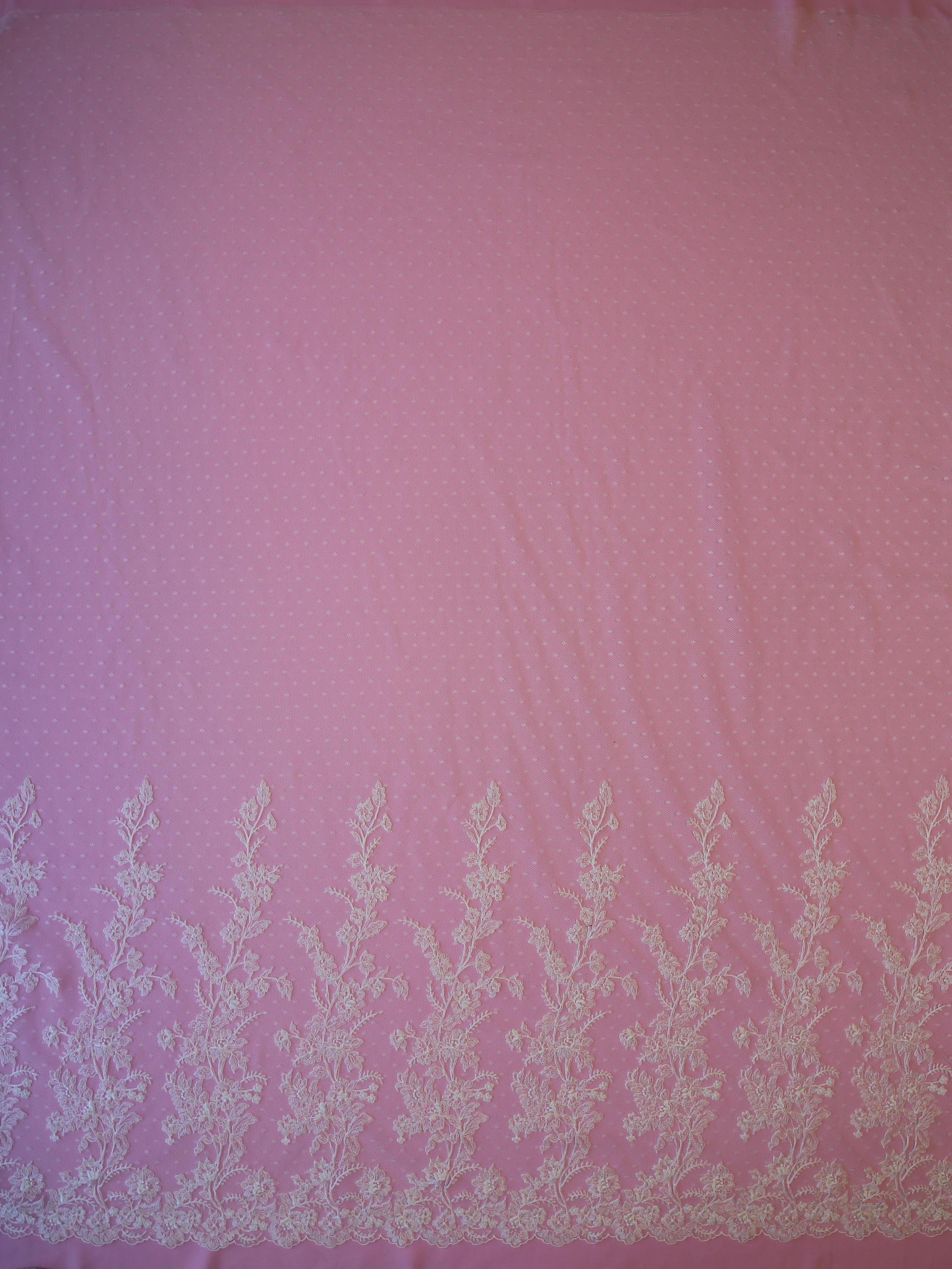Dentelle Chantilly Ivoire Cordon - Lido