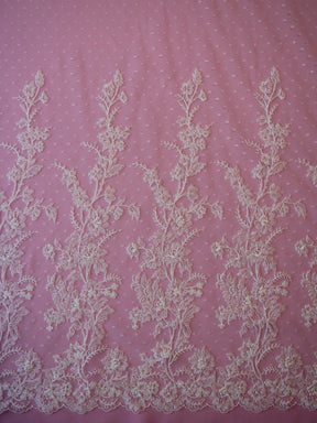 Dentelle Chantilly Ivoire Cordon - Lido