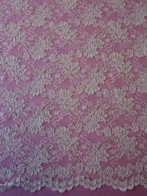 Dentelle de mariage à cordon ivoire - Audrey