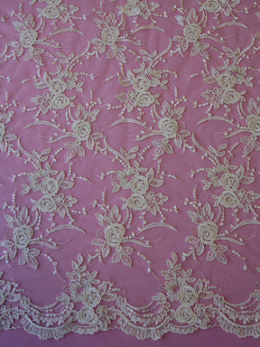 Dentelle Cordonnée Ivoire - Maria