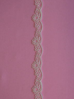 Bordure en dentelle Ivoire Cordée - Celandine