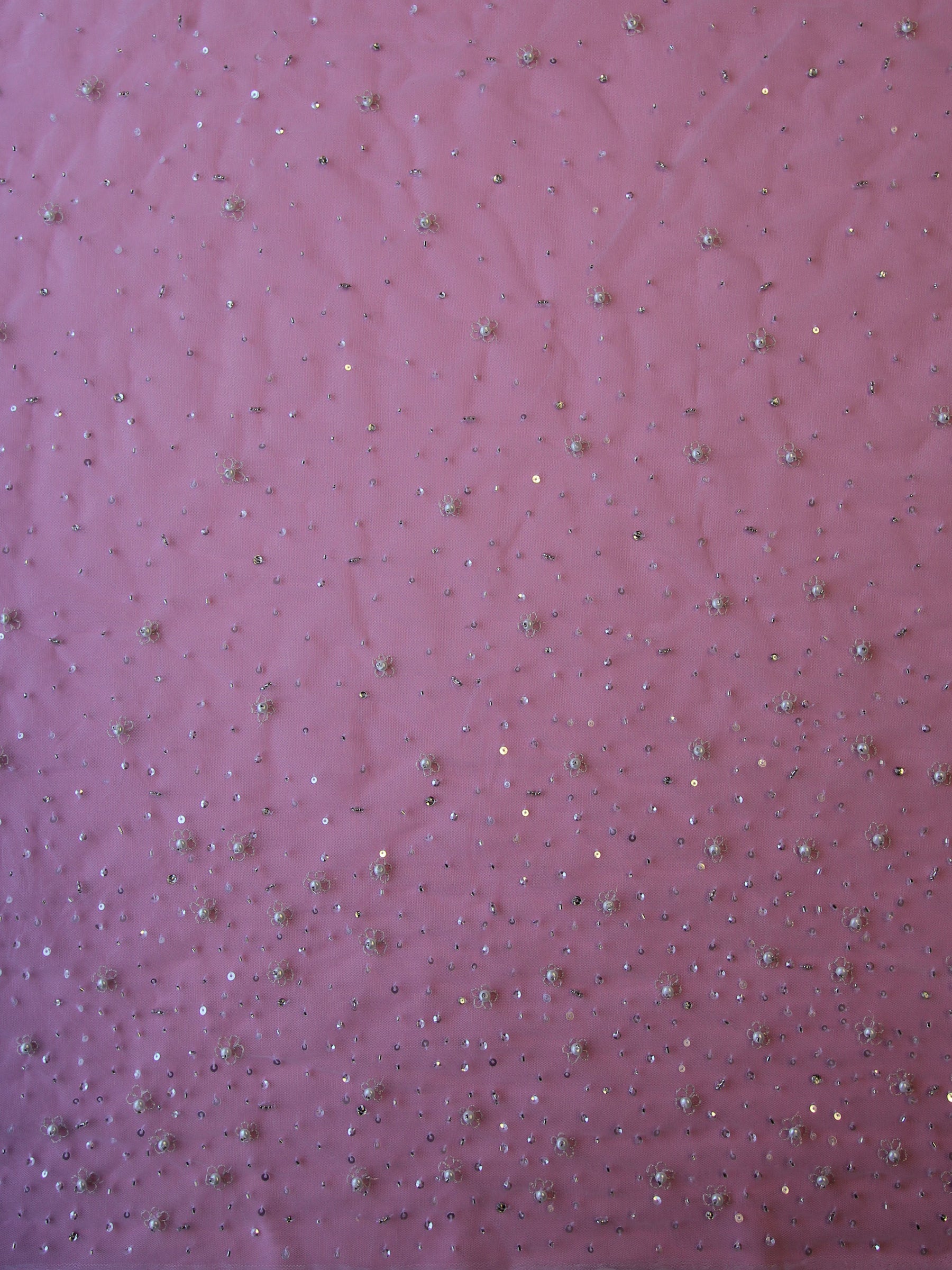 Perle Ivoire agrémentée de Tulle - Donatella