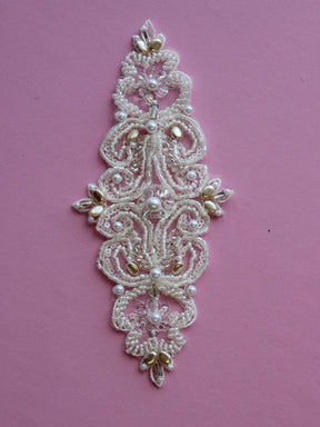 Applique en cristal brodée - Gisele