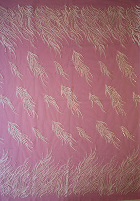 Dentelle brodée ivoire - Carson