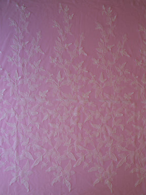Dentelle Brodée Ivoire - Alhambra