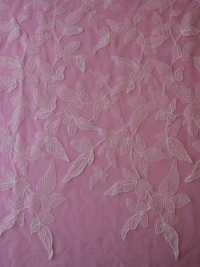 Dentelle Brodée Ivoire - Alhambra