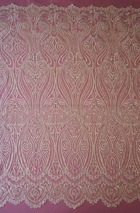 Dentelle Broderie Perlée Ivoire - Béatrice