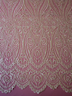 Dentelle Broderie Perlée Ivoire - Béatrice