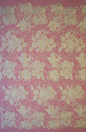 Dentelle Broderie Ivoire - Bronwyn