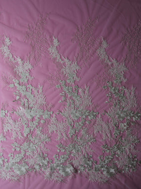 Dentelle Brodée Ivoire - Cindy