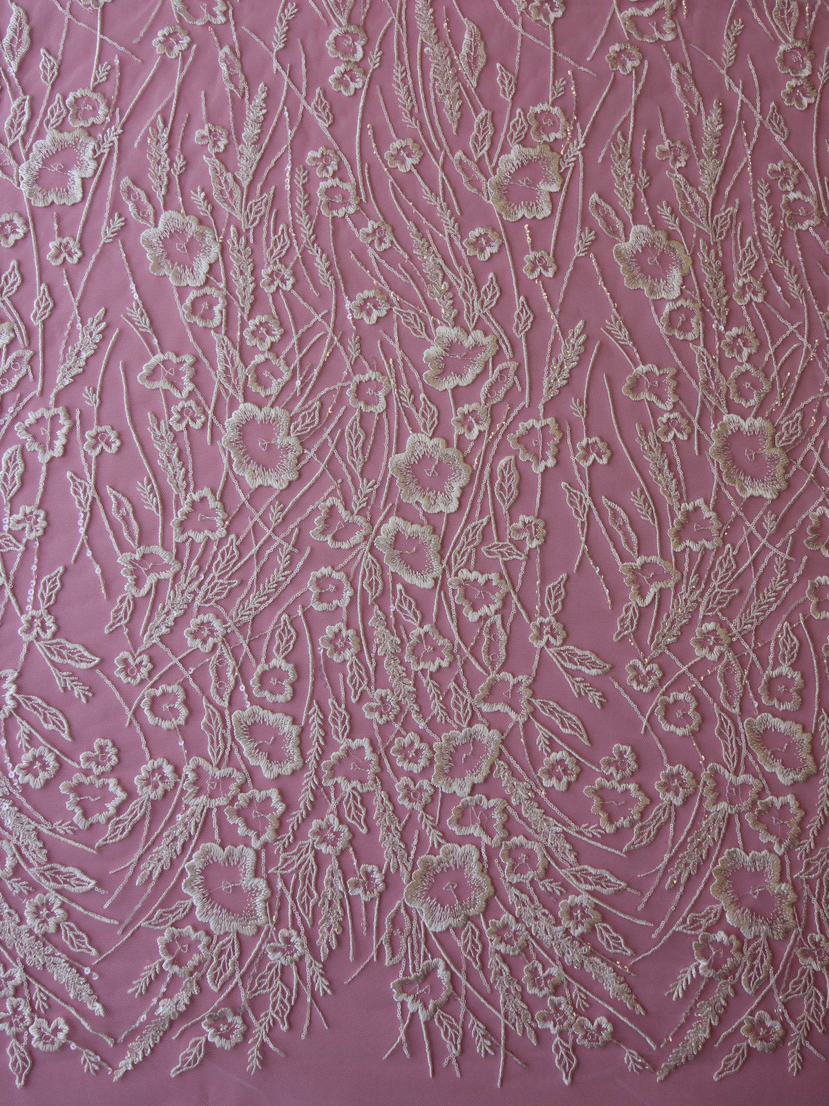 Dentelle Brodée Ivoire - Manette