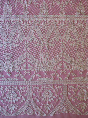 Dentelle Brodée Ivoire - Micha