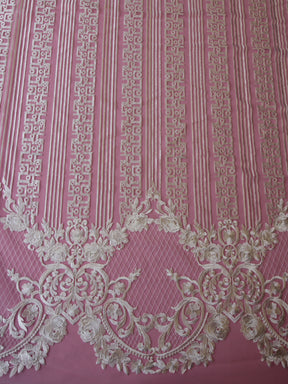 Dentelle Brodée Ivoire - Novalie