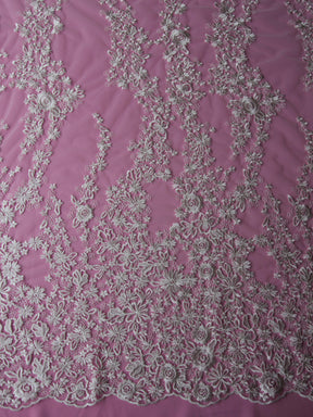 Dentelle Brodée Ivoire - Rhia