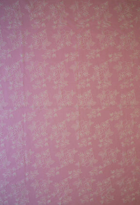 Dentelle Brodée Ivoire - Rose
