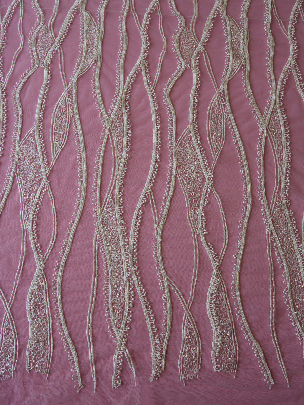 Dentelle Brodée Ivoire - Xanadu