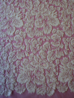 Dentelle Ornée Ivoire - Allie