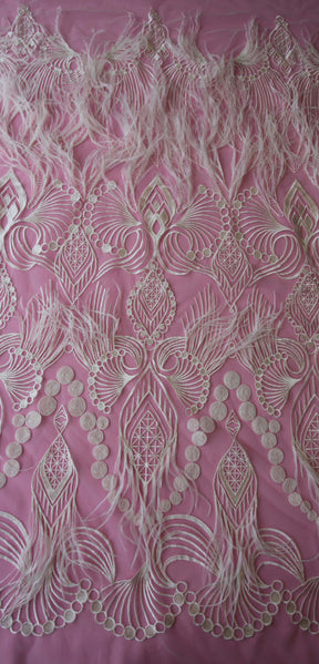 Dentelle Plume Ivoire - Euphoria