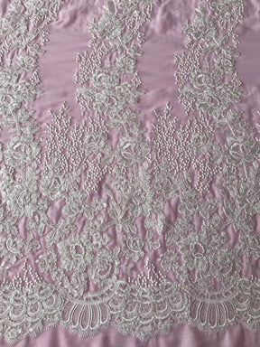 Dentelle Perlée Ivoire - Jolie
