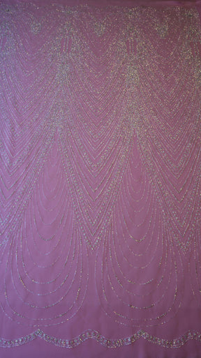 Dentelle pailletée ivoire - Nirvana