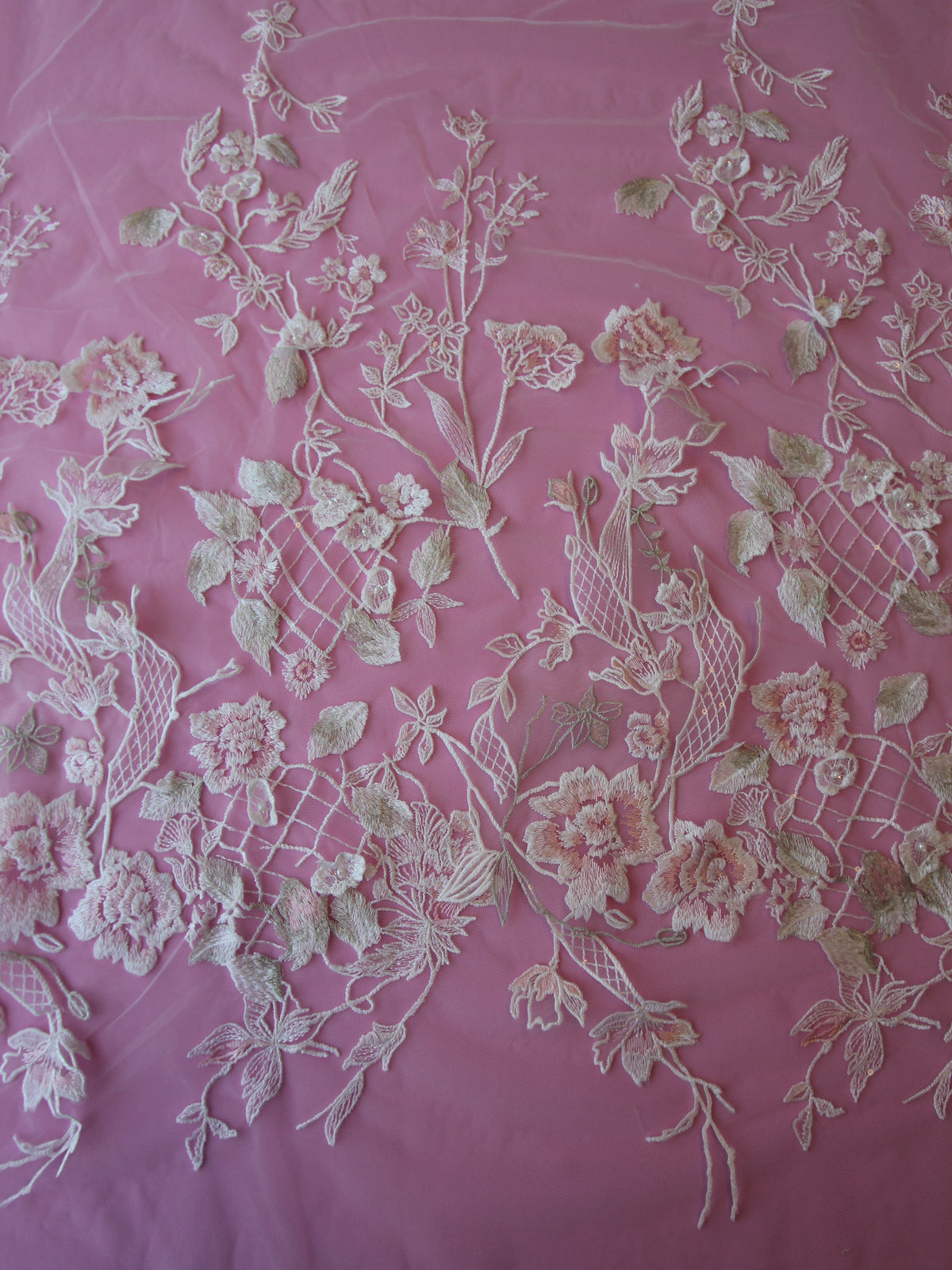 Dentelle Ivoire & Blush - Antonella