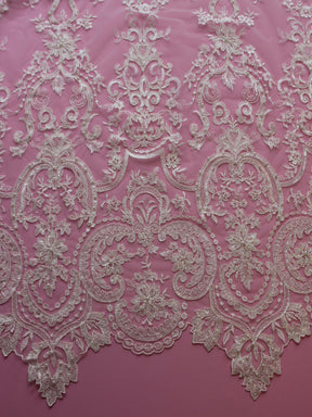 Dentelle Perlée Ivoire - Bella