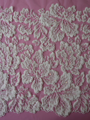 Dentelle Ornée Ivoire - Frederica