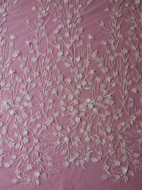 Dentelle 3D Ivoire - Jacobella