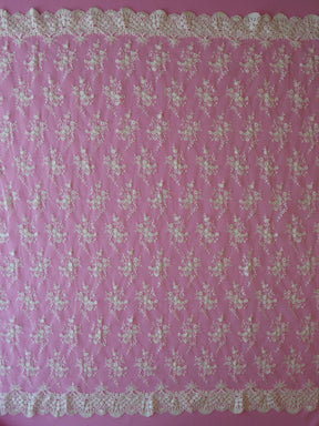 Dentelle Brodée Ivoire - Kirsty