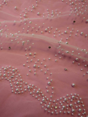 Dentelle ivoire perlée – Nebula