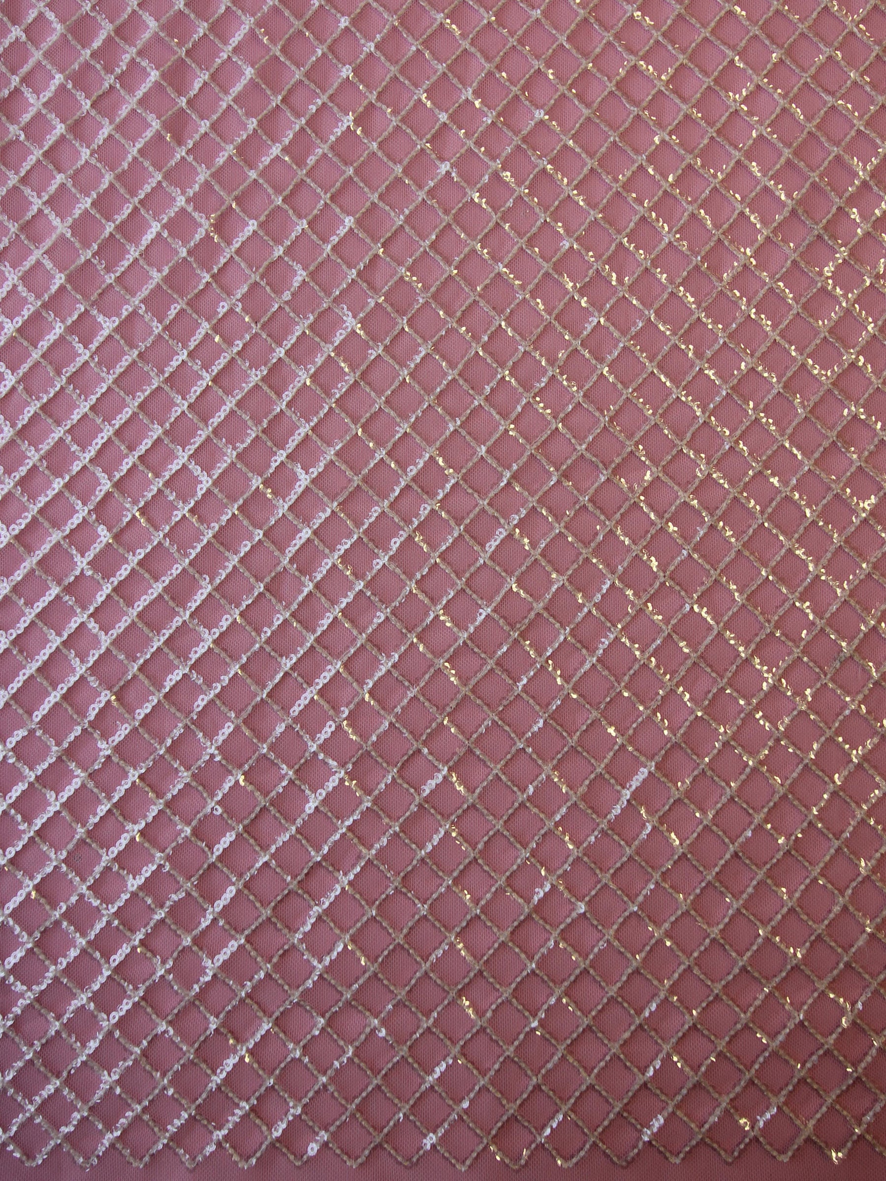Tulle pailleté ivoire - Exuberance