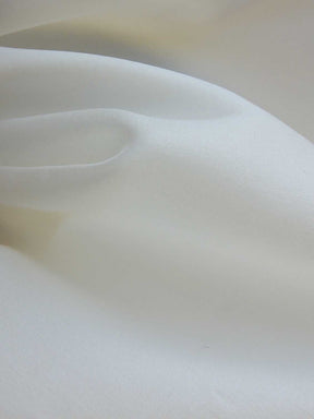 Tissu de soie organza satiné Ivoire - Charm