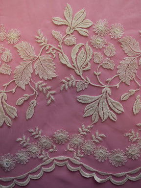 Bordure en dentelle ivoire- Sorcha