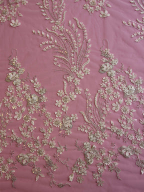 Dentelle Perlée Ivoire - Haldis