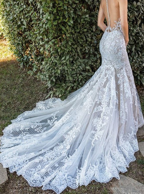 Dentelle Treillis Brodée Ivoire - Kiri