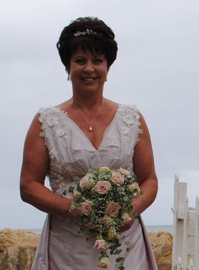 Dentelle Fleur Perlée Ivoire – Jacqueline