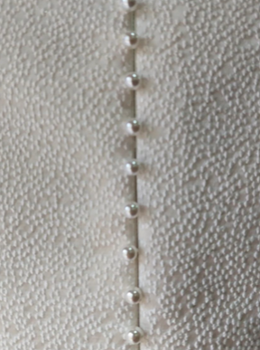 Motif a pois Jacquard ivoire - Joviality