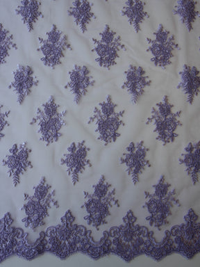 Dentelle à cordon lilas - Janis.