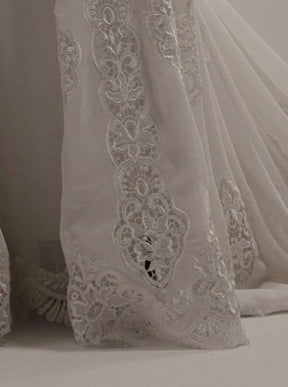 Dentelle Brodée Ivoire - Ursula
