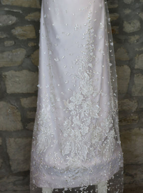 Dentelle Brodée Ivoire - Pixie